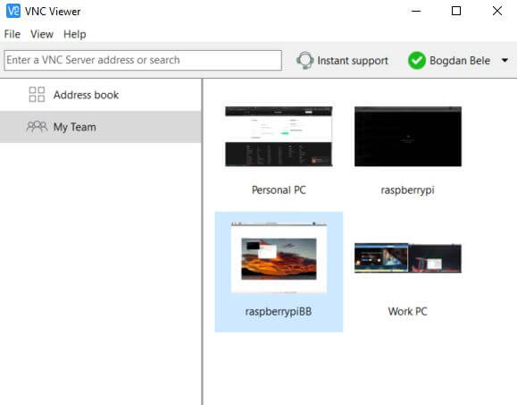 Headless Raspberry Pi VNC Viewer