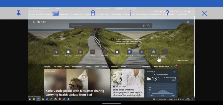 VNC Viewer for Android view